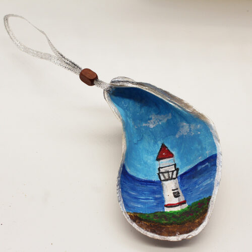 Sea Shell  Painted Ornaments