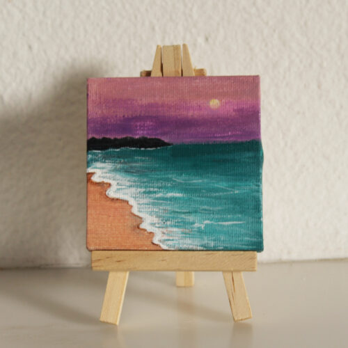 Miniature Art on Canvas