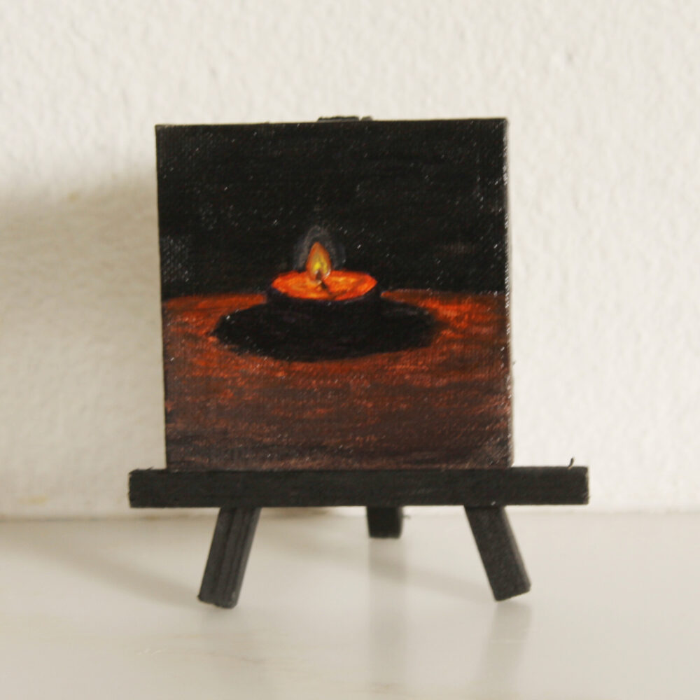 Miniature Art on Canvas
