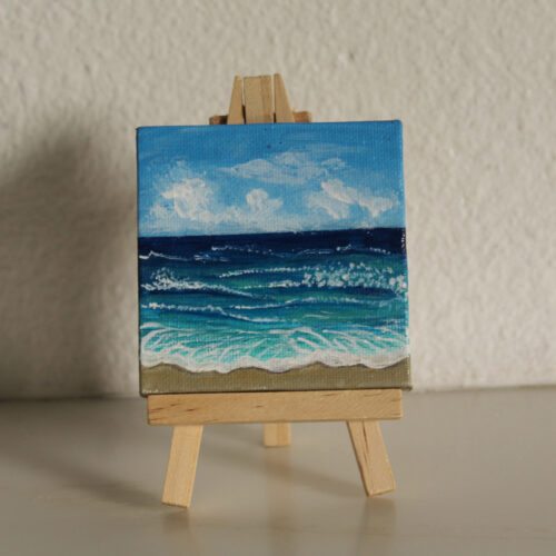 Miniature Art on Canvas