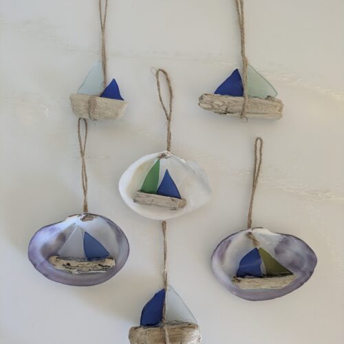 Seaglass Ornaments