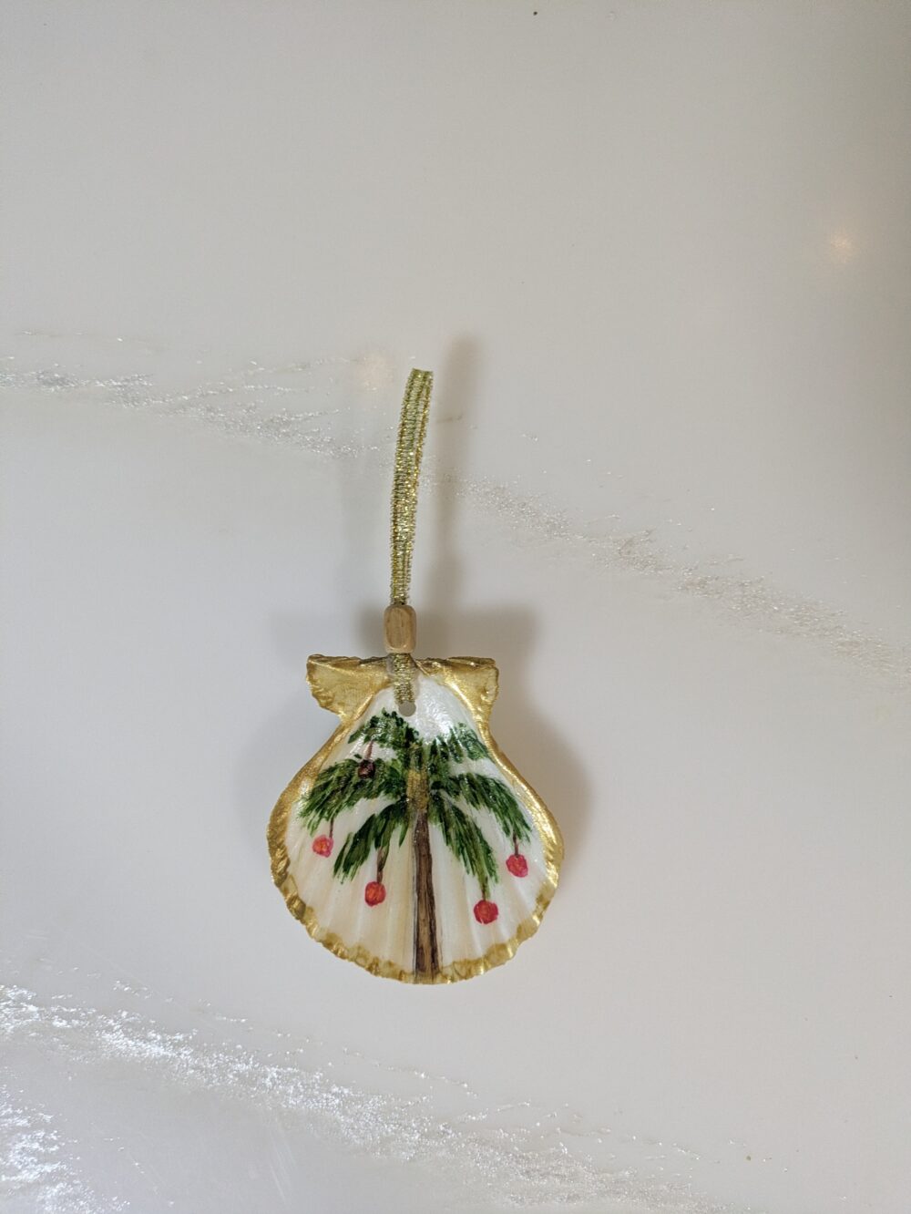 Sea Shell  Painted Ornaments