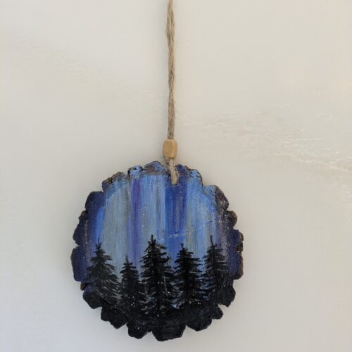 Wooden Painted Ornaments
